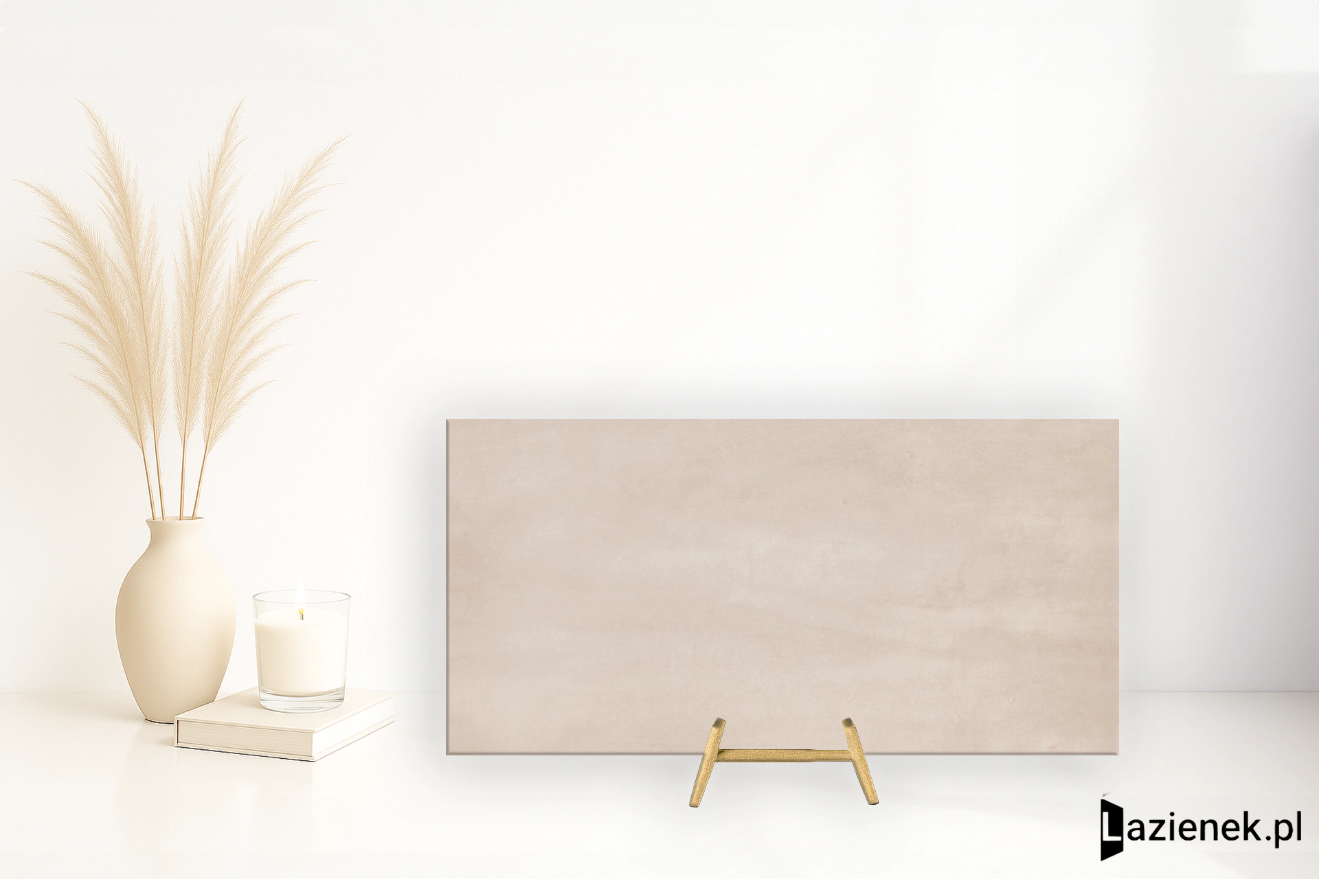 Casalgrande Padana Steeltech Beige wzmocniona siatką - poler 45x90 cm gr. 9 mm - płytka rektyfikowana/2044847